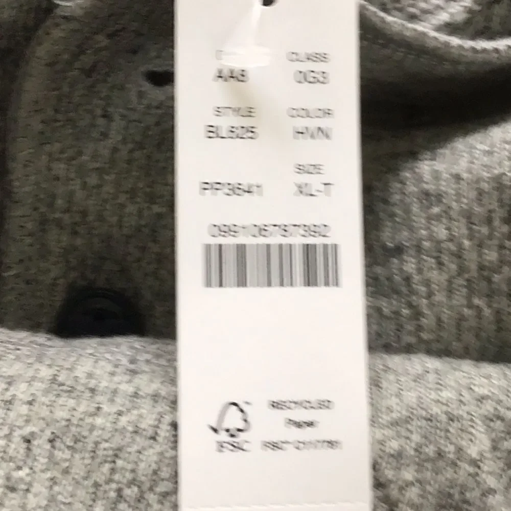 J.Crew Mens Colorblock Baseball Henley  NWT